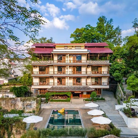 Yangshuo River Lodge Hotel-Free Pick Up From Yangshuo Area Over Three Nights Dış mekan fotoğraf